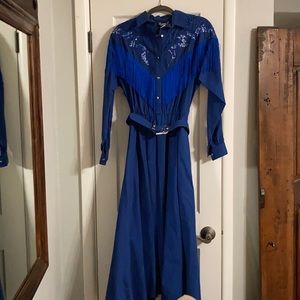 VNTG Rodeo Fringe Dress